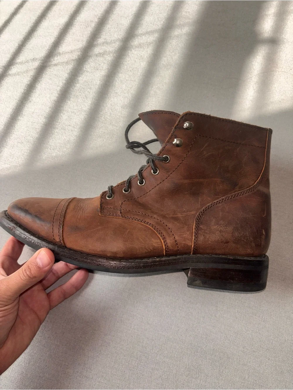 Thursday Boot Company Captain Cap Toe Boots - Size 10 - Arizona Adobe